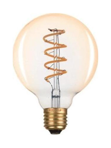 Лампа LED Filament E27 Globe 6W 2700K Amber G95