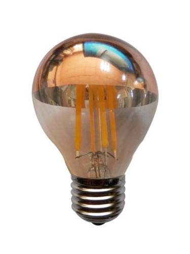 Лампа LED Filament E27 Glamo 4W 2700K Dimmable Rose Gold  (10 τεμάχια)