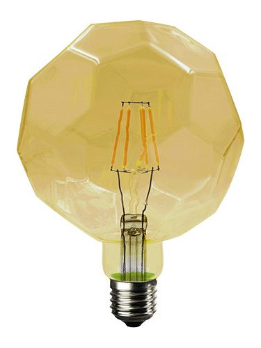 Лампа LED Filament E27 Lig 6W 2700K Dimmable Amber