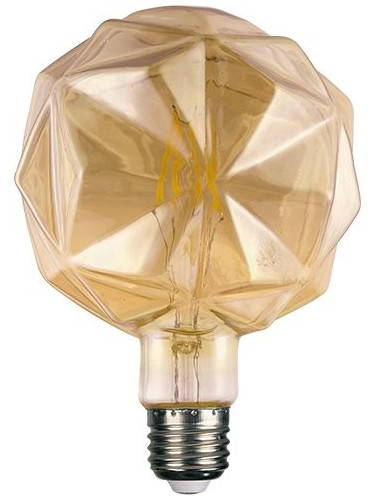 Лампа LED Filament E27 Лилаc 6W 2700K Dimmable Amber