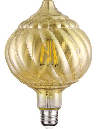 Лампа LED Filament E27 Pine 6W 2700K Dimmable Amber