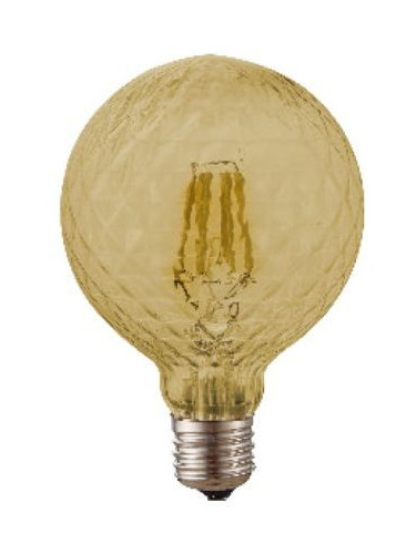 Лампа LED Filament E27 Poc125 6W 2700K Dimmable Amber