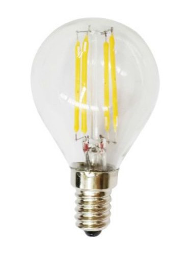 Лампа LED Filament E14 Retro 4W 2700K Dimmable  (10 τεμάχια)