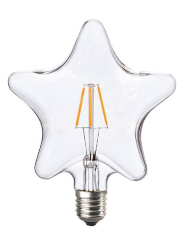 Лампа LED Filament E27 Star 6W Dimmable