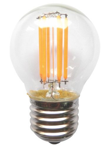 Лампа LED Filament E27 Glamo 6W 4000K Dimmable  (10 τεμάχια)