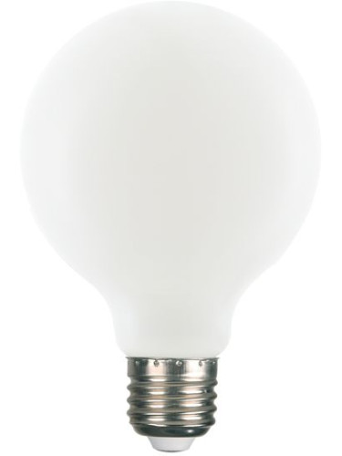 Лампа LED Filament E27 G95 8W 4000K Dimmable Frosty