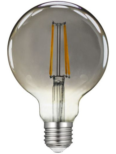 Лампа LED Filament E27 G95 8W 2700K Smoky