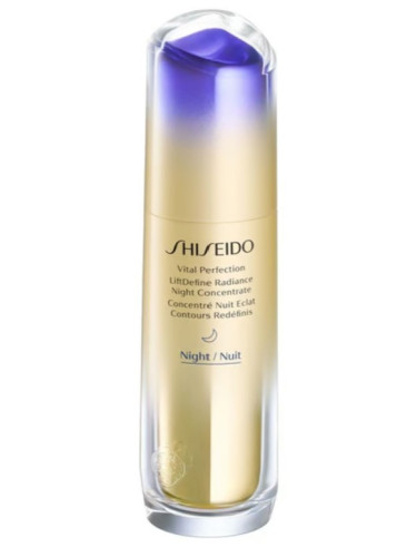 Shiseido Vital Perfection Lift Define Radiance Night Concentrate Нощен антиейдж концентрат 40 ml ТЕСТЕР