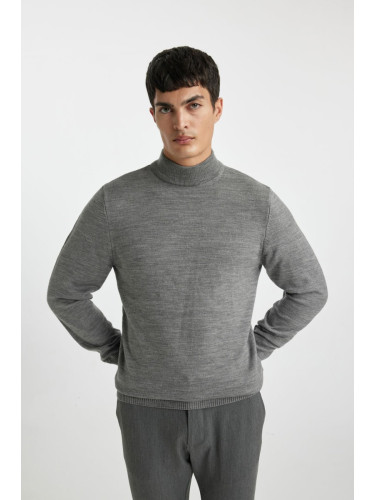 DEFACTO Slim Fit Turtleneck Sweater