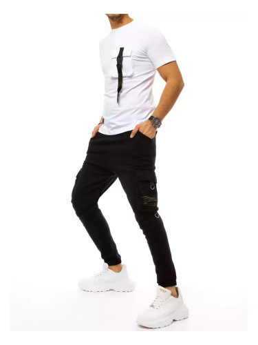 Dres męski biało-czarny Dstreet