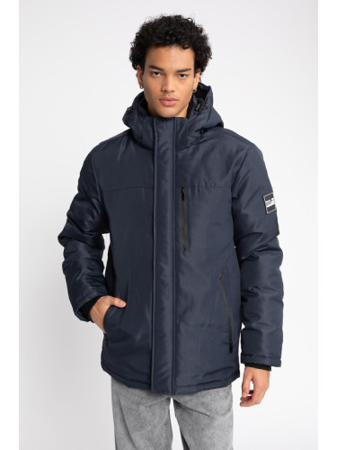 DEFACTO Water Repellent Regular Fit Hooded Coat