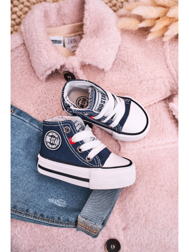BIG STAR SHOES Детски високи кецове с цип BIG STAR