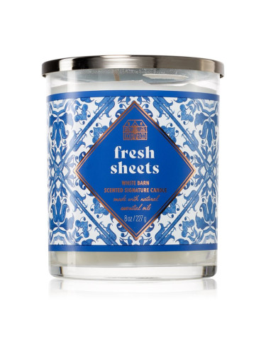 Bath & Body Works Fresh Sheets ароматна свещ 227 гр.