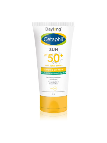 Daylong Cetaphil SUN Sensitive лек защитен флуид за чувствителна кожа SPF 50+ 50 мл.