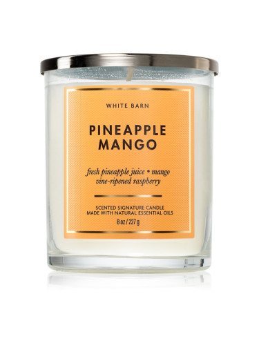 Bath & Body Works Pineapple Mango ароматна свещ 227 гр.