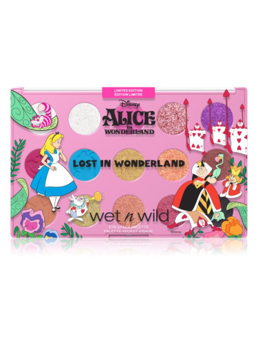 Wet n Wild Alice in Wonderland Lost in Wonderland палитра от сенки за очи 19 гр.