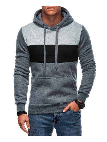 Edoti Men's zip-up sweatshirt