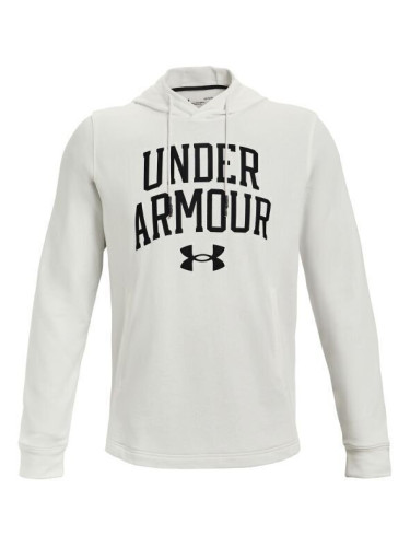 Under Armour Rival Terry Collegiate Onyx White/Black M Фитнес суичър