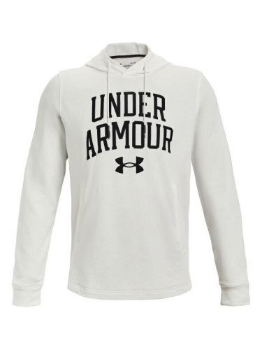 Under Armour Rival Terry Collegiate Onyx White/Black XL Фитнес суичър