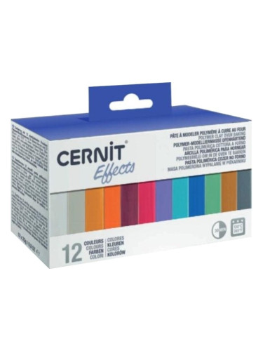 Cernit Polymer Clay Kit Полимерна глина Effects 12 x 25 g