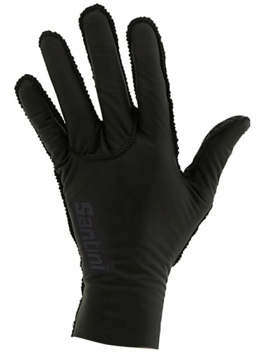 Santini Guard Gloves Black XL Велосипед-Ръкавици