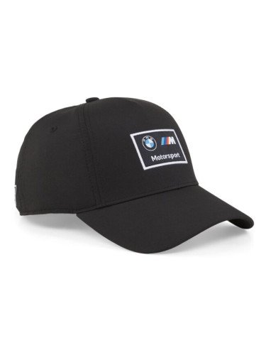 Puma BMW M MOTORSPORT CREWS GO SUMMER CAP Шапка с козирка, черно, размер