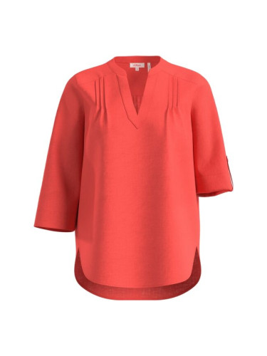 s.Oliver RL BLOUSE 3/4 Дамска фланелка, оранжево, размер