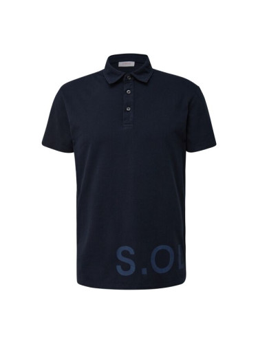 s.Oliver RL POLO SHIRT Мъжка тениска с яка, тъмносин, размер