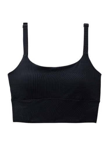 PrAna LUXARA BRALETTE Дамски спортен сутиен, тъмносиво, размер