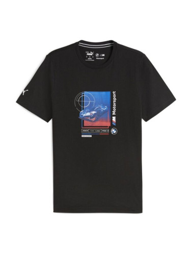 Puma BMW M MOTORSPORT CAR GRAPHIC TEE 2 Мъжка тениска, черно, размер