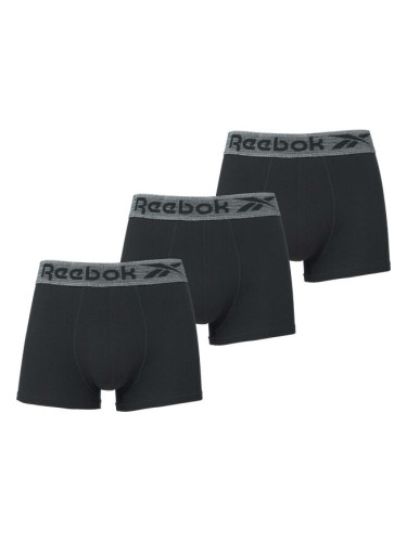 Reebok TRUNK MAIR 3pk Мъжки боксерки, черно, размер