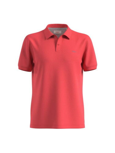 s.Oliver RL POLO SHIRT Мъжка тениска с яка, червено, размер