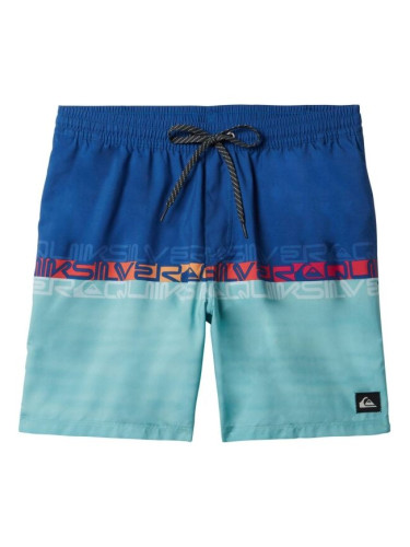 Quiksilver EVERYDAY WORDBLOCK VOLLEY 17 Мъжки бански, синьо, размер