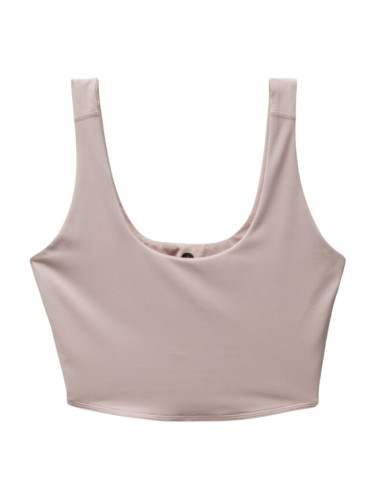 PrAna LUXARA REVERSIBLE CROP TOP Дамски потник, розово, размер