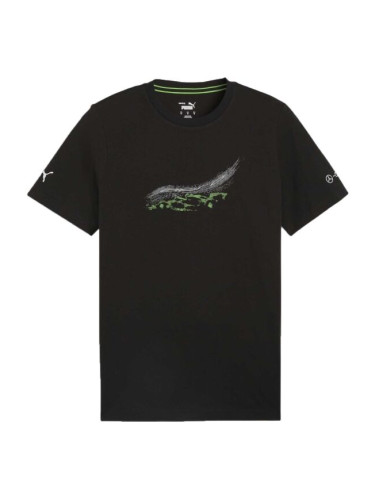 Puma MERCEDES-AMG PETRONAS F1 ESSENTIALS  CAR GRAPHIC TEE Мъжка тениска, черно, размер