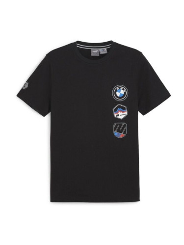 Puma BMW M MOTORSPORT GARAGE CREWGRAPHIC TEE Мъжка тениска, черно, размер