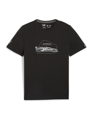 Puma BMW M MOTORSPORT ESSENTIALS TEE Мъжка тениска, черно, размер