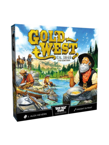  Настолна игра Gold West (2nd Edition) - Стратегическа