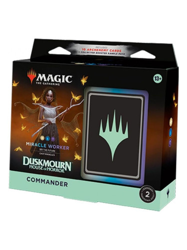  Magic The Gathering: Duskmourn House Of Horror Commander Deck - Miracle Worker