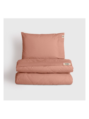 Спално бельо без долен чаршаф ПРАСКОВА ЛАГОМ, 100% Памук Ранфорс, 2 части