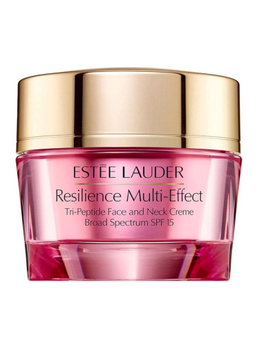 Estée Lauder Resilience Multi-Effect Tri-Peptide Face and Neck Creme dry skin SPF15 Интензивно подхранващ крем за суха кожа 50 ml