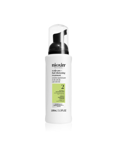 Nioxin System 2 Scalp + Hair Thickening Treatment серум срещу изтъняване на косата 100 мл.