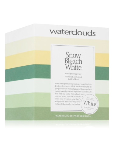 Waterclouds Snow Bleach White White Lightening Powder изсветляваща пудра За коса 500 гр.