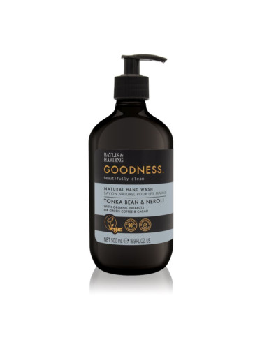 Baylis & Harding Goodness Tonka Bean & Neroli течен сапун за ръце 500 мл.