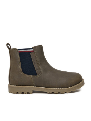 Tommy Hilfiger Зимни обувки T1X5-33700-0124 S Зелен