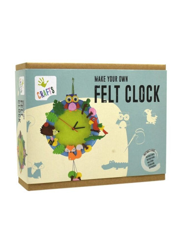 Часовник - комплект за шиене и апликация Andreu toys - Горски свят