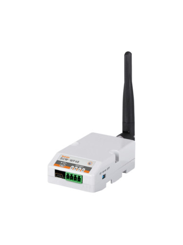 Конвертор RS485 / USB към WiFi, SCM-WF48, DIN, 100m, 24VDC, Autonics