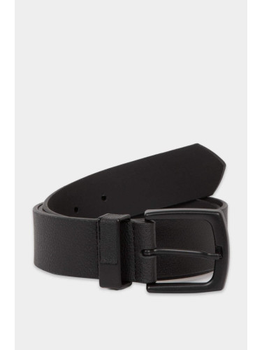 DEFACTO Men's Faux Leather Jean Belt