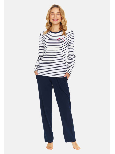 Doctor Nap Woman's Pyjamas PM.7114 Marine