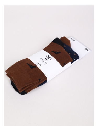 Yoclub Man's Socks 2-pack SKA-0100F-A320